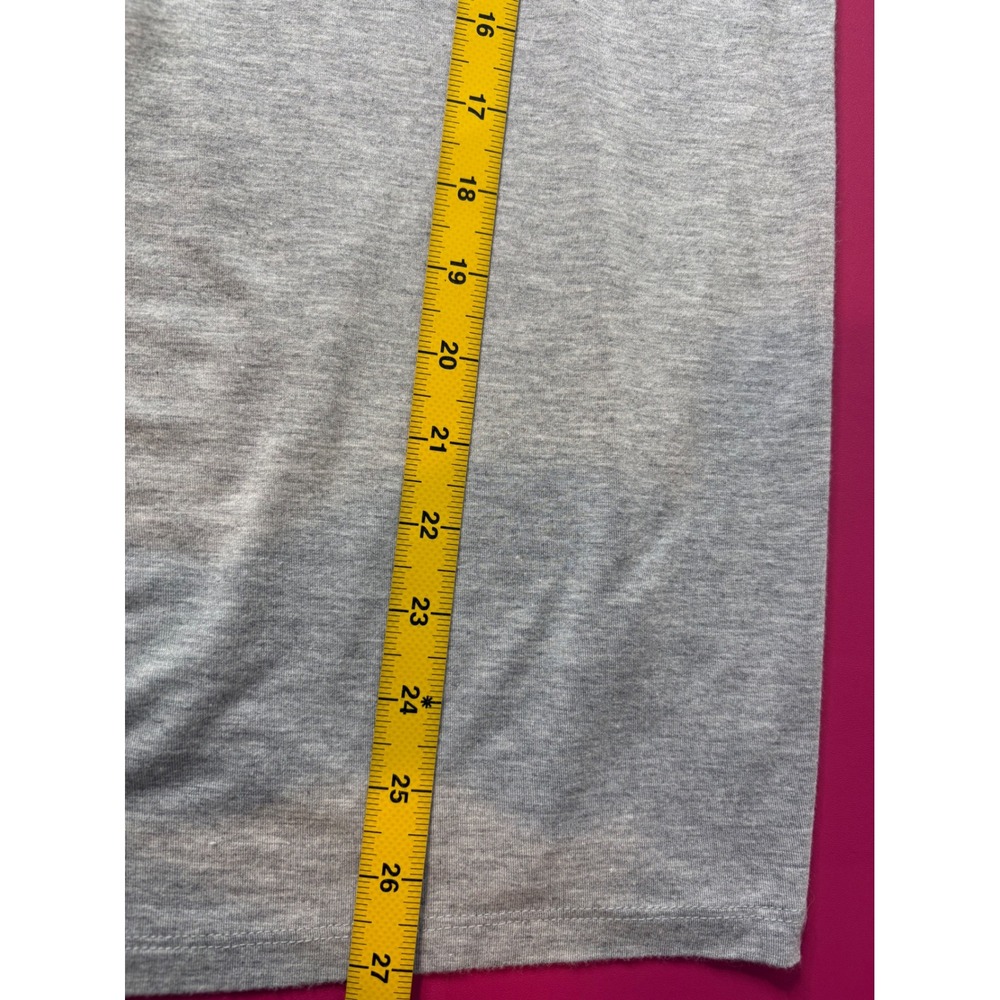 DOLAN Womens Gray Scoop Neck 3/4 Sleeve Top XL Minimalist Neutral Casual Layered - Picture 9 of 10